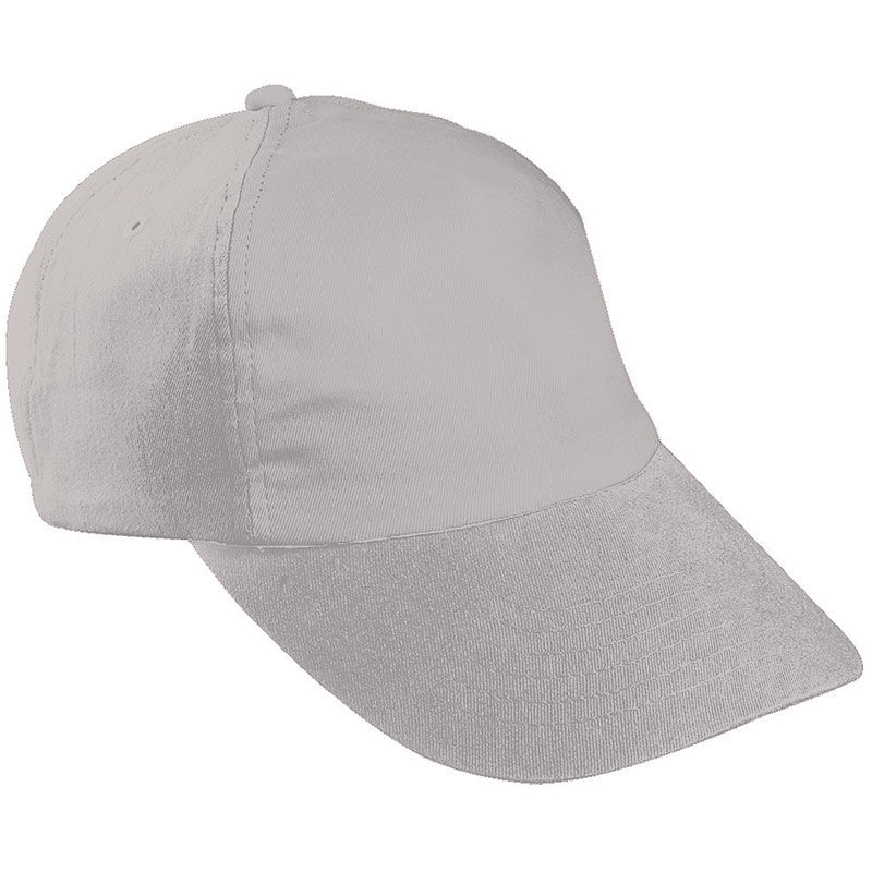 Casquette publicitaire classique 5 panneaux | Role Gris clair