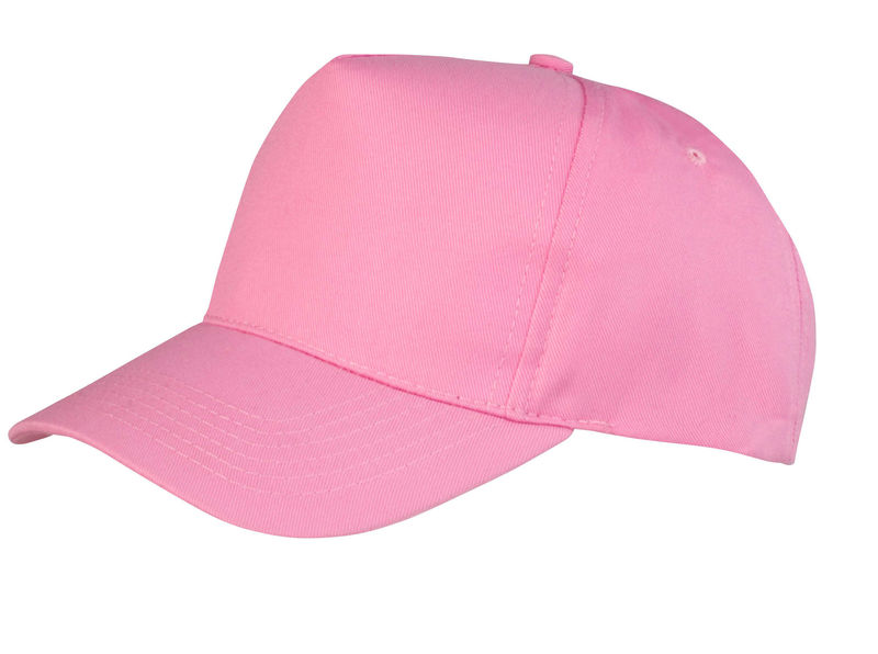 Casquette publicitaire classique 5 panneaux | Symo Rose 1