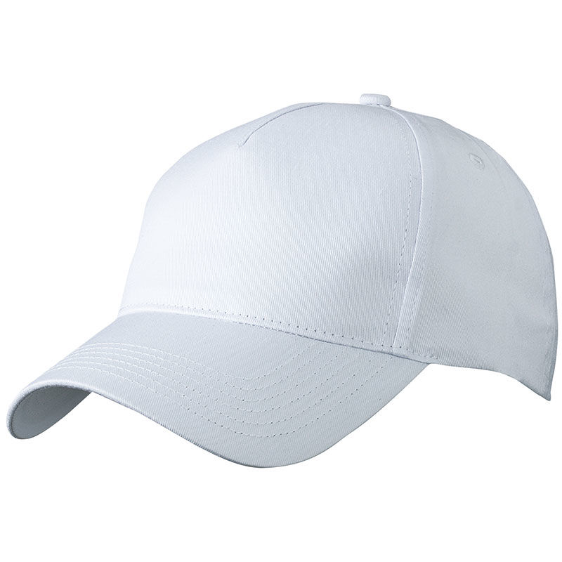 Casquette publicitaire classique 5 panneaux | Yape Blanc