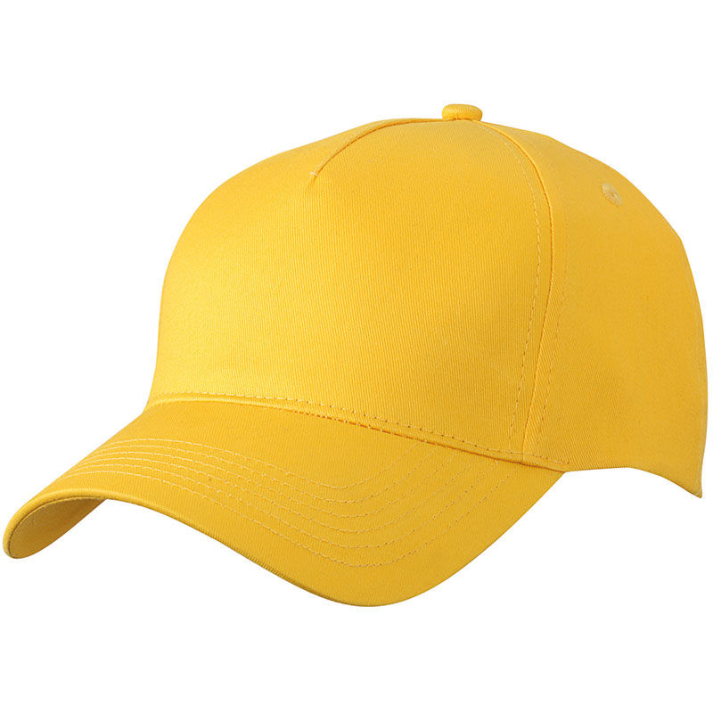 Casquette publicitaire classique 5 panneaux | Yape Jaune