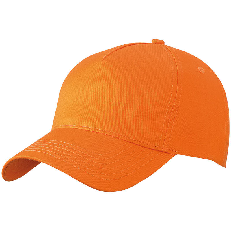 Casquette publicitaire classique 5 panneaux | Yape Orange