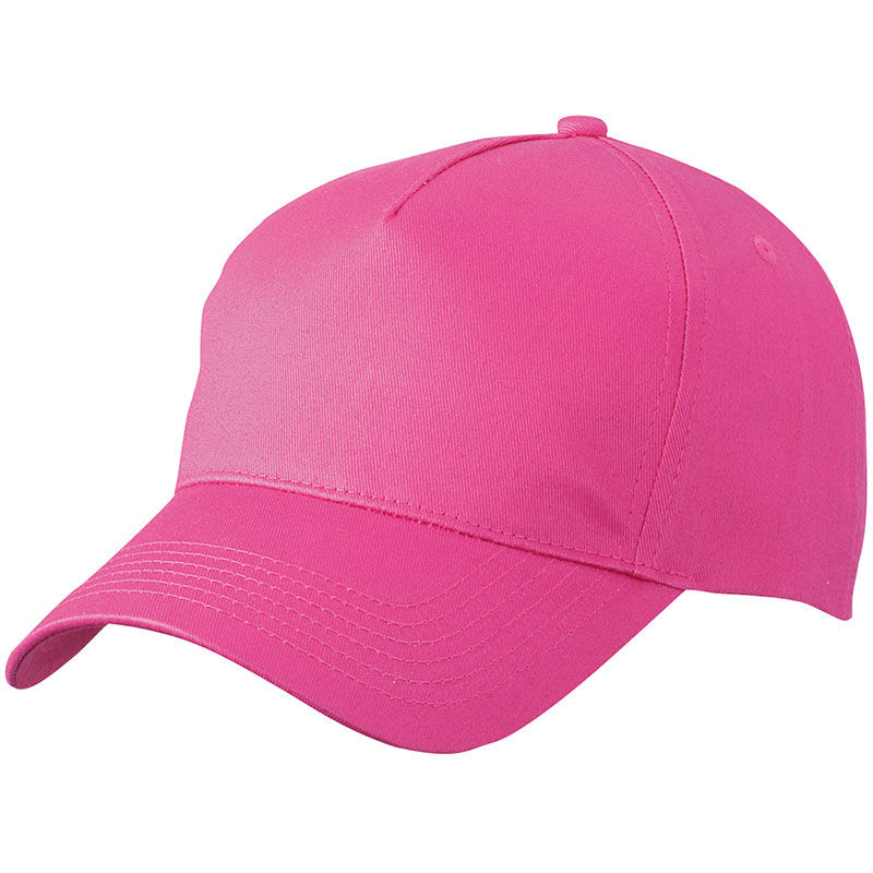 Casquette publicitaire classique 5 panneaux | Yape Rose