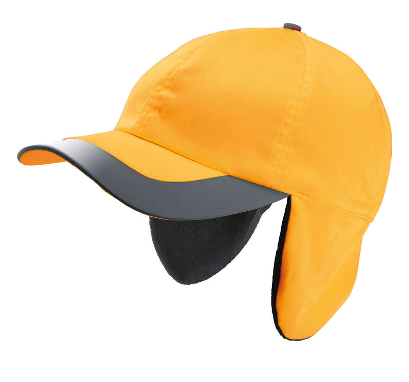 Casquette publicitaire classique 6 panneaux | Cybu Orange Fluo