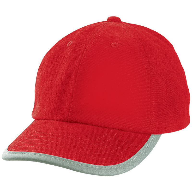 Casquette publicitaire classique 6 panneaux | Faye Rouge