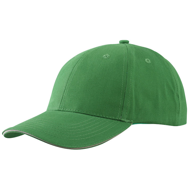 Casquette publicitaire classique 6 panneaux | Gefa Vert Beige