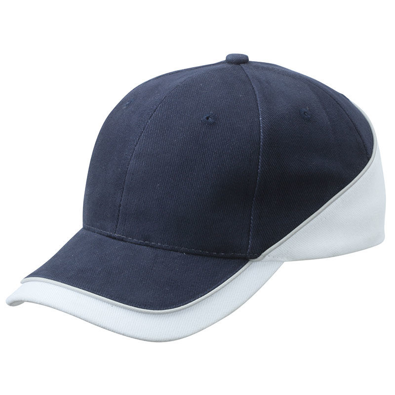 Casquette publicitaire classique 6 panneaux | Kata Marine Blanc