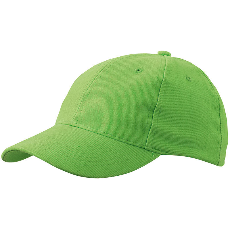 Casquette publicitaire classique 6 panneaux | Lanno Vert citron