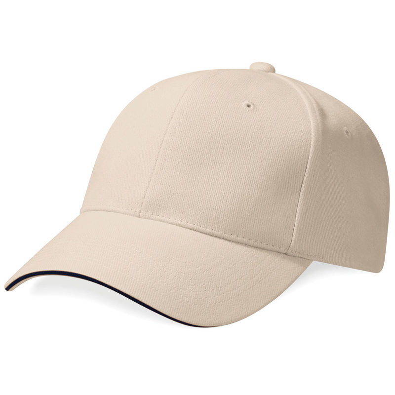 Casquette publicitaire classique 6 panneaux | Liggo Blanc Blanc 1