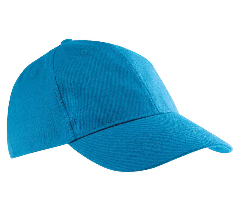 Casquette publicitaire classique 6 panneaux | Loona Aqua blue