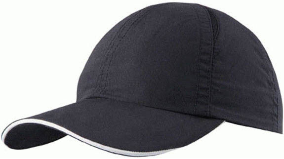 Casquette publicitaire classique 6 panneaux | Mabiwi Noir