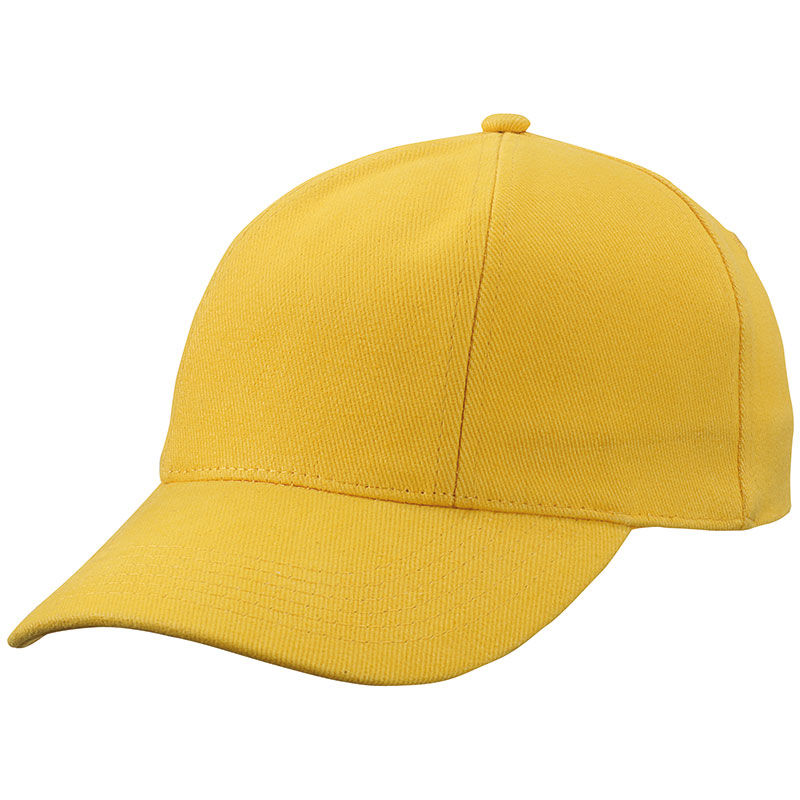 Casquette publicitaire classique 6 panneaux | Noofe Jaune Doré