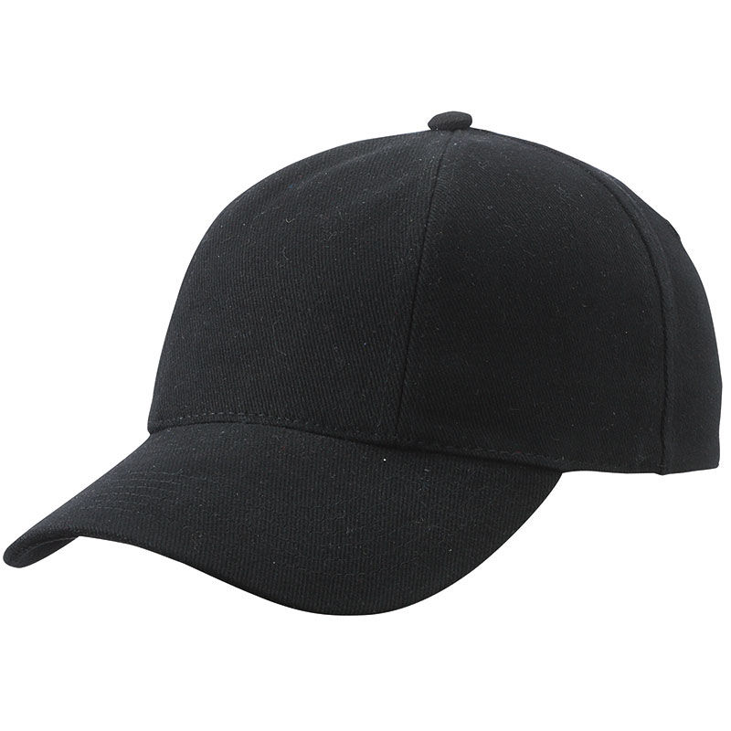 Casquette publicitaire classique 6 panneaux | Noofe Noir