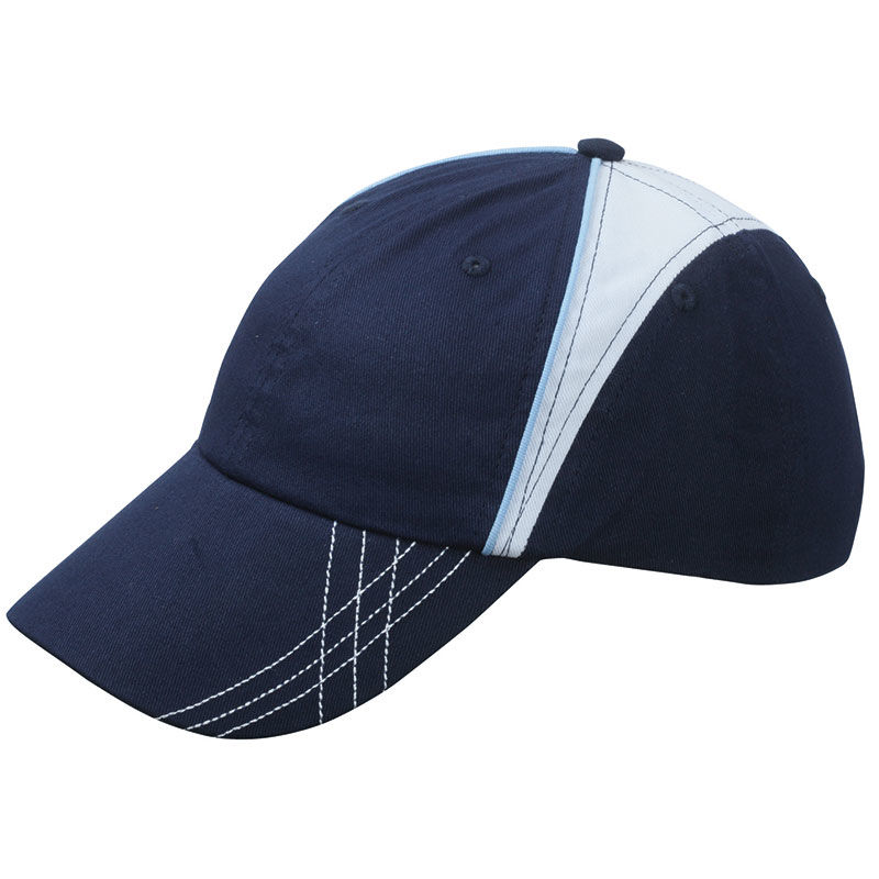 Casquette publicitaire classique 6 panneaux | Pudoo Marine Blanc