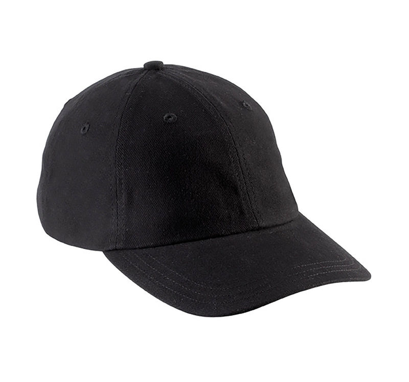 Casquette publicitaire classique 6 panneaux | Pupu Noir