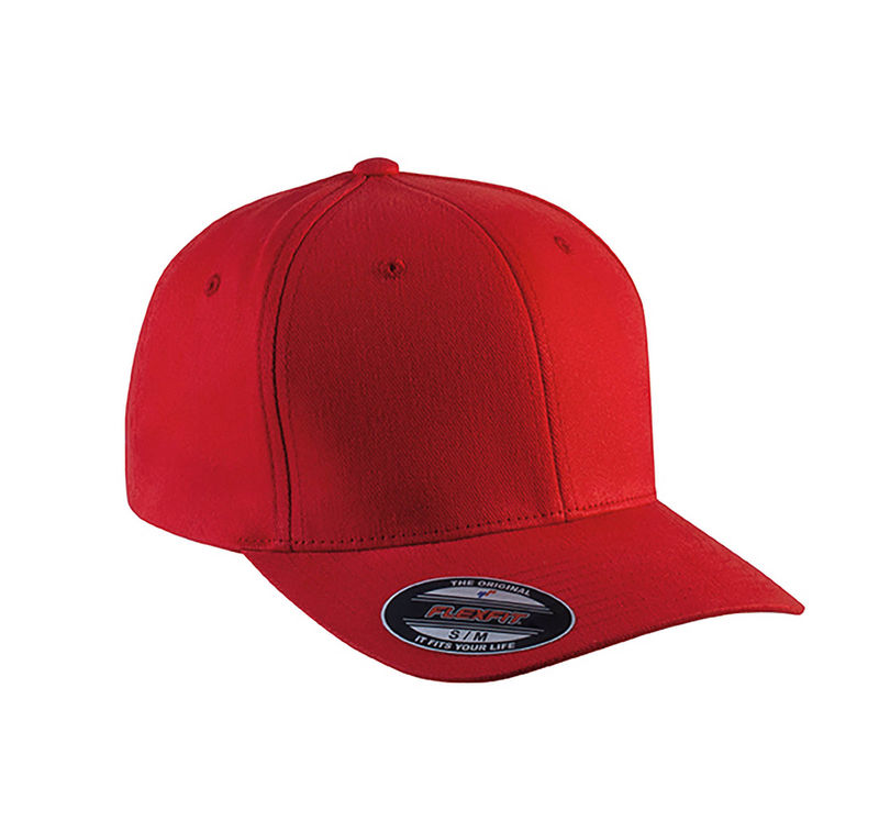 Casquette publicitaire classique 6 panneaux | Qywe Rouge