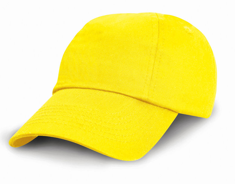 Casquette publicitaire classique 6 panneaux | Tybu Jaune 1