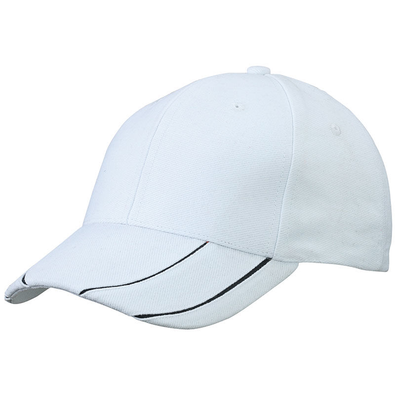 Casquette publicitaire classique 6 panneaux | Wydi Blanc Marine