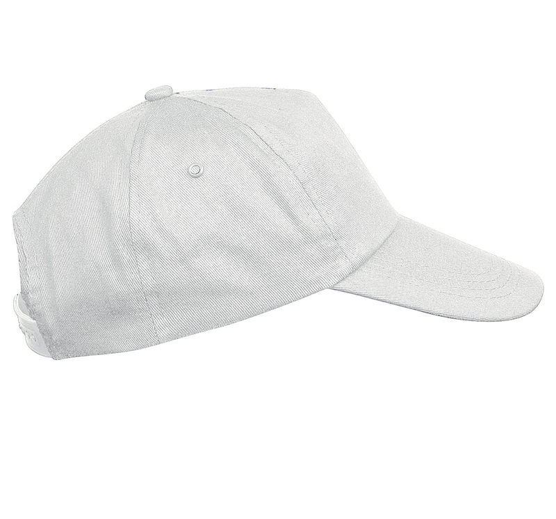 Casquette publicitaire classique 7 panneaux | First Blanc