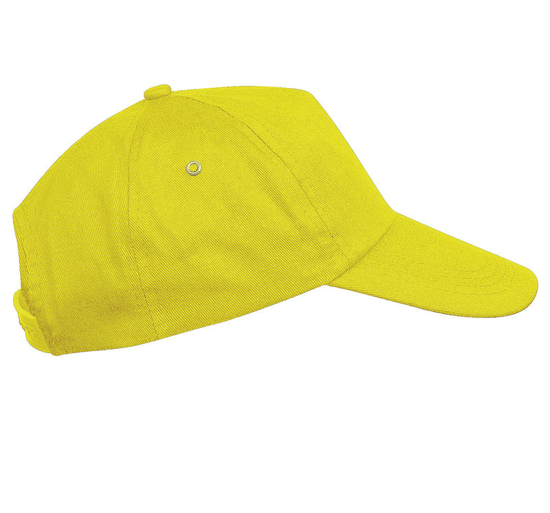 Casquette publicitaire classique 7 panneaux | First Jaune