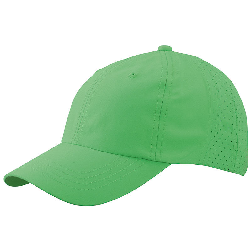 Casquette publicitaire classique 8 panneaux | Pamy Vert citron