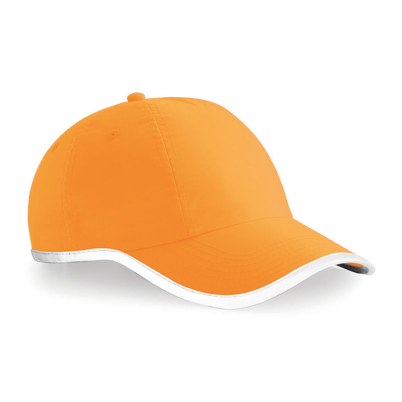 Casquette publicitaire classique 6 panneaux | Enhanced-Viz Orange Securite 1