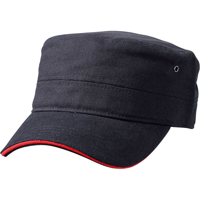 Casquette publicitaire classique | Gydo Noir Rouge