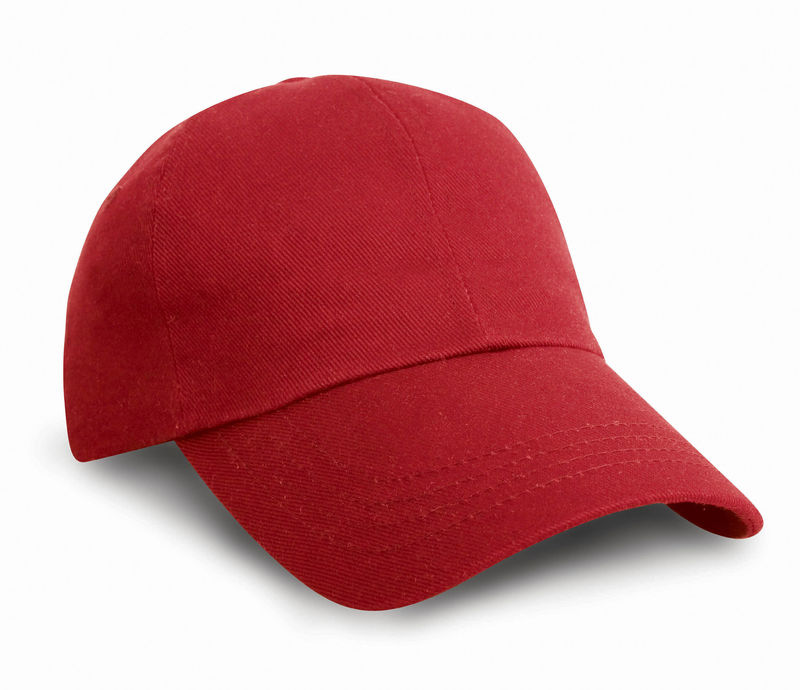 Casquette publicitaire classique 6 panneaux | Heavy Cotton Rouge 1