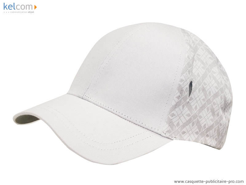 Casquette publicitaire femme Blanc