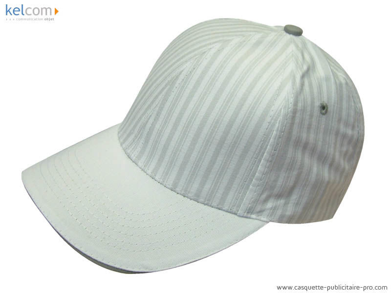 Casquette publicitaire Monsieur Blanc