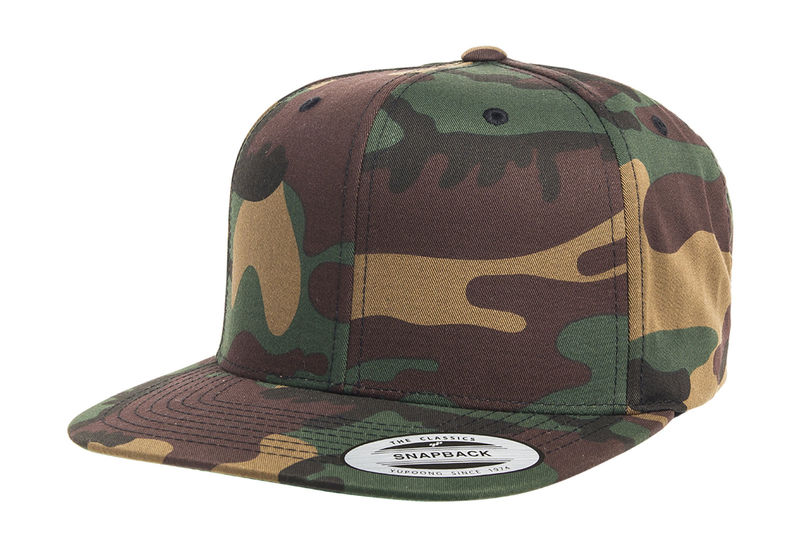 Casquette publicitaire plate 6 panneaux | Horage Camouflage 2