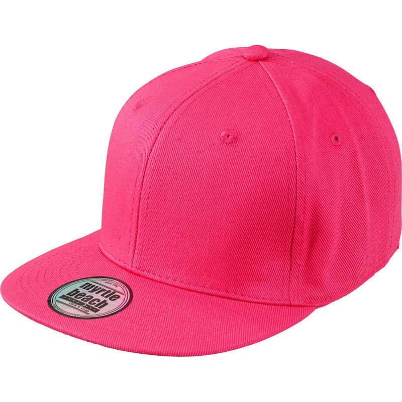 Casquette publicitaire plate 6 panneaux | Tetty Magenta Magenta