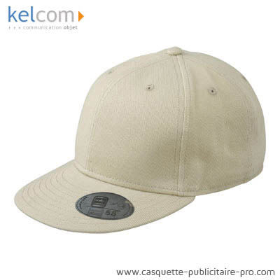 Casquettes logo personnalisable Beige