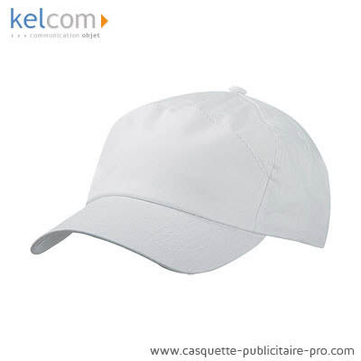 Casquettes Promo publicitaires Blanc