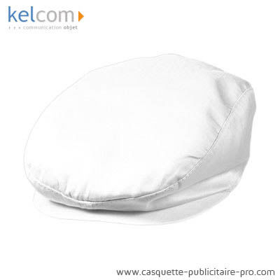 Casquettes pub personnalisé Blanc