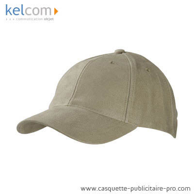 Casquettes publicitaires renforcés Beige