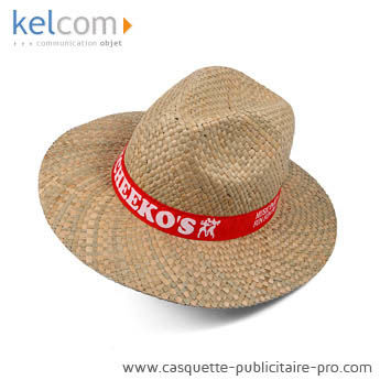 Chapeau Panama personnalisé Naturel