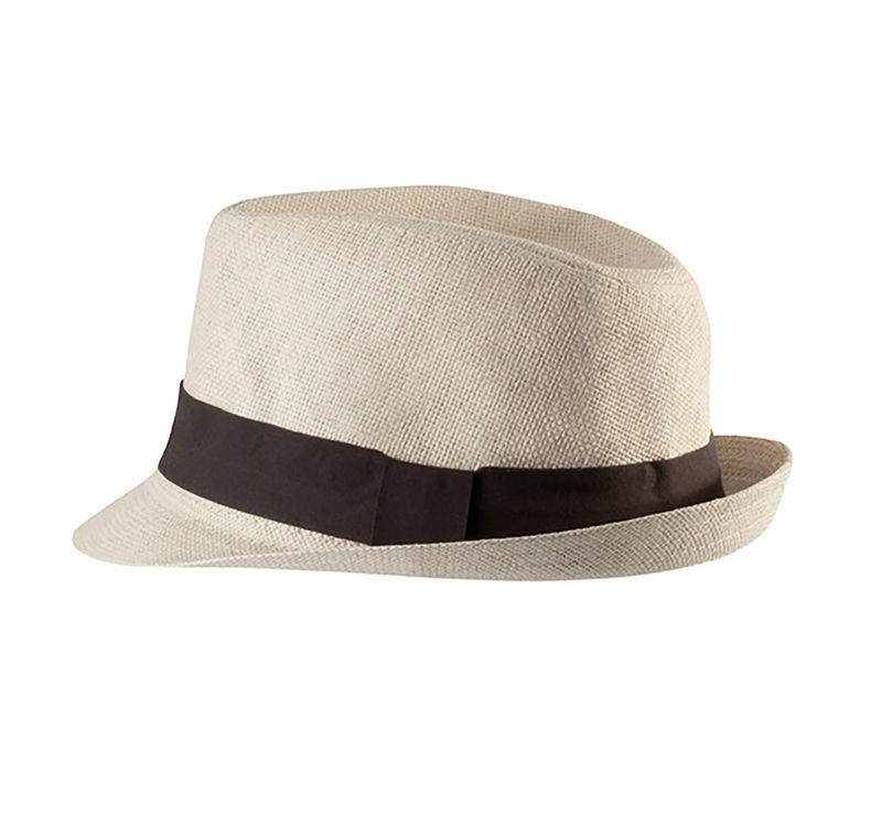 Chapeau personnalisé Panama  | Noote Beige Chocolat