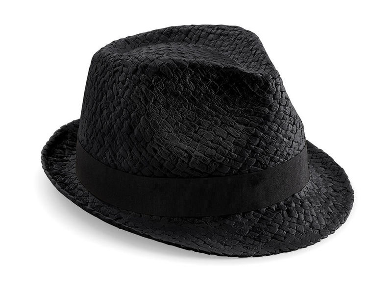Chapeau personnalisé Panama  | Qolly Noir