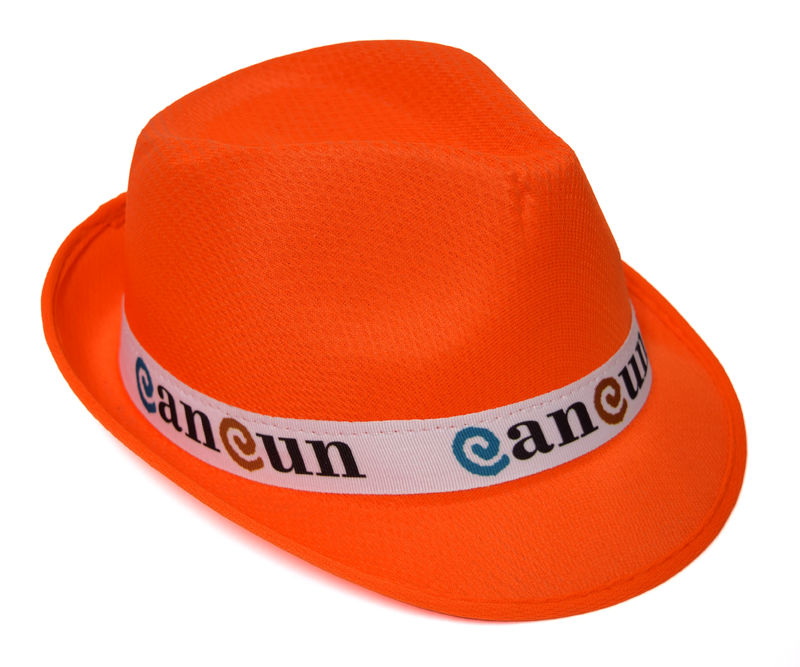 Chapeau publicitaire | Unicos Tirolé Orange