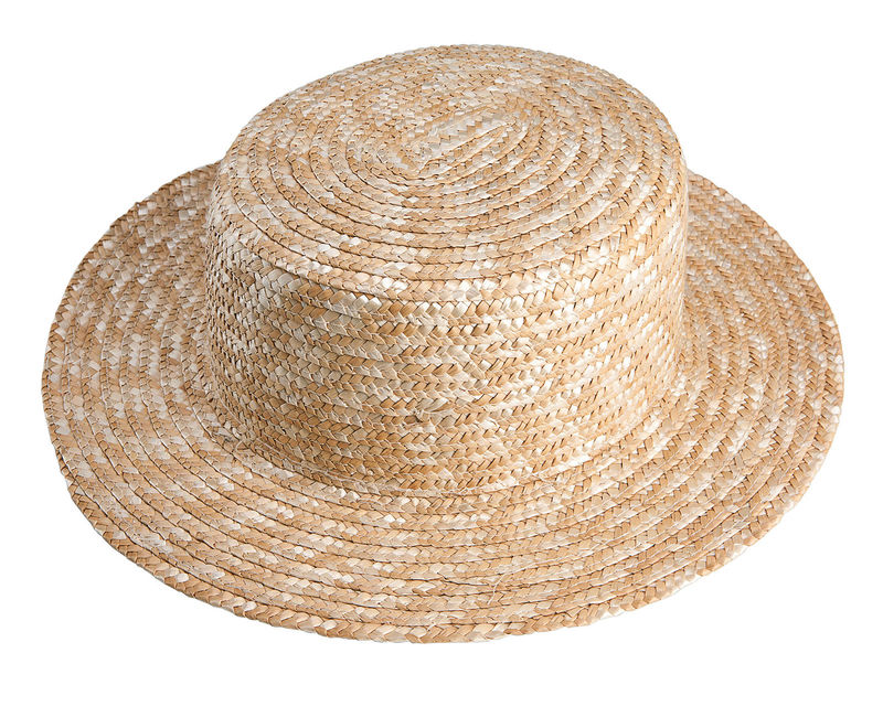 Chapeau publicitaire Canotier  | Yissa Naturel