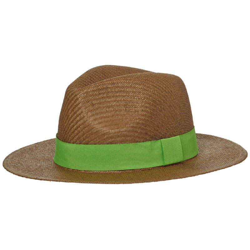 Chapeau publicitaire Panama  | Xally Nougat Vert citron