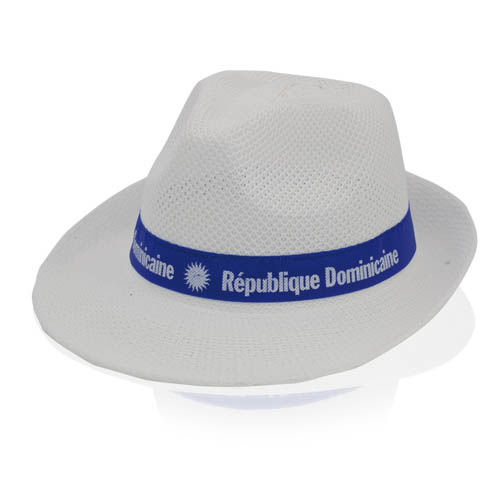 Chapeau timbu publicitaire Blanc