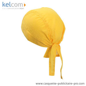 Bandana casquette promo Jaune Doré