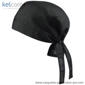 Bandana casquette promo Noir