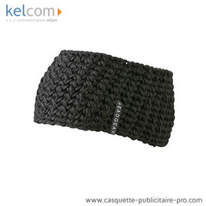 Bandeau avec logo Noir
