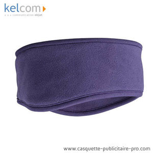 Bandeau logo personnalisable Aubergine