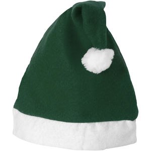 Bonnet de Noël Publicitaire | Darling Vert Blanc