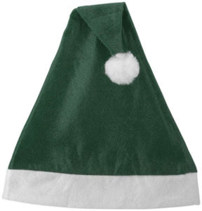 Bonnet de Noël Publicitaire | Darling Vert Blanc 1