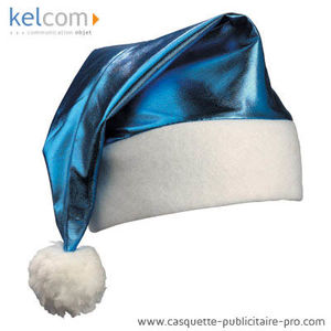 Bonnet de Père Noël Brillant Royal