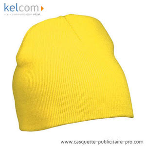 Bonnet enfant promotionnel Jaune